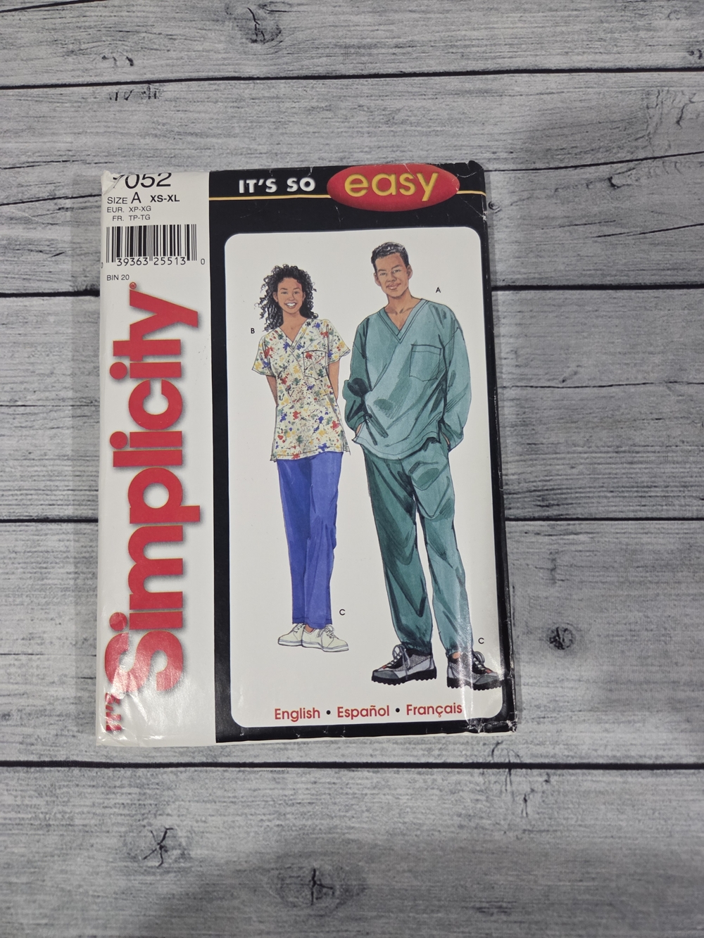 Simplicity Sewing Pattern 7052 Size A XS-XL